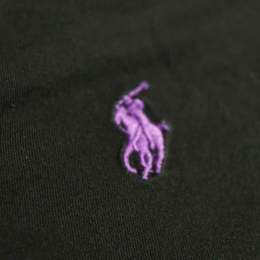 Vintage Y2K Ralph Lauren V-Neck T-Shirt Bundle Women S Black Pima Cotton Lot 2 - Picture 12 of 16